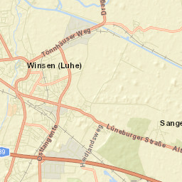 Winsen Street Map