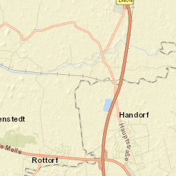 Handorf Street Map
