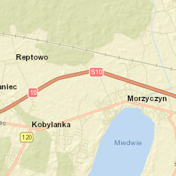 Kobylanka Street Map