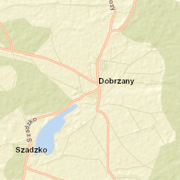 Dobrzany Street Map