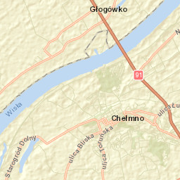 Chełmno Street Map