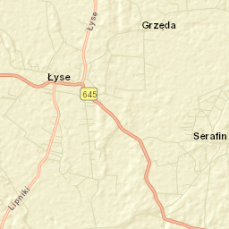Łyse Street Map