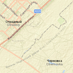 Otradnyy Street Map