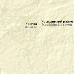 Kosikha Street Map