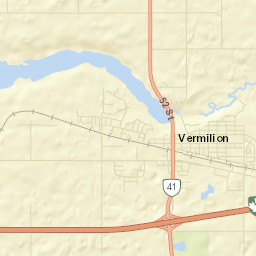 Vermilion Street Map