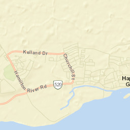 Happy Valley-Goose Bay Street Map