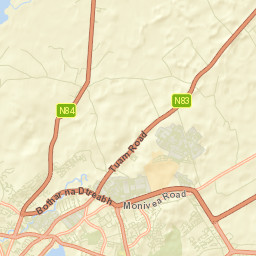 Galway City Street Map