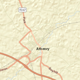 Athenry Street Map