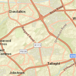 Jobstown Street Map