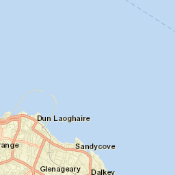 Dún Laoghaire Street Map