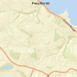 A5151, Holywell, Flintshire CH8, UK Street Map