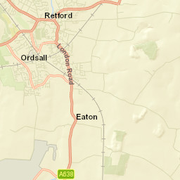 Retford Street Map