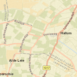 Hallum Street Map