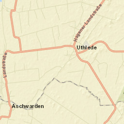 Uthlede Street Map
