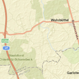 Wulsbüttel Street Map