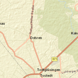 Tostedt Street Map