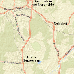 Buchholz in der Nordheide Street Map