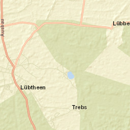 Lübtheen Street Map