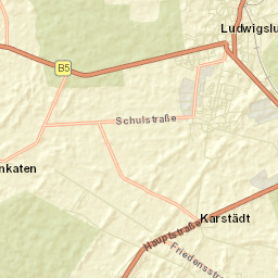 Ludwigslust Street Map