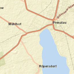 Prenzlau Street Map