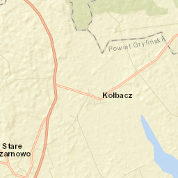 Stare Czarnowo Street Map