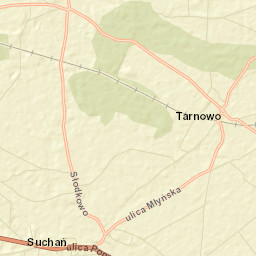 Suchań Street Map