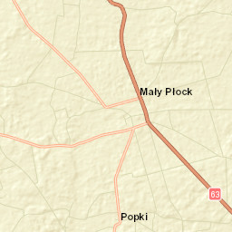 Mały Płock Street Map