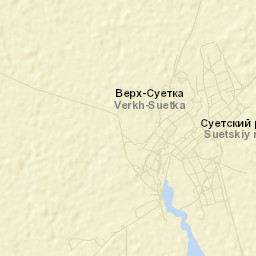 Verkh-Suetka Street Map