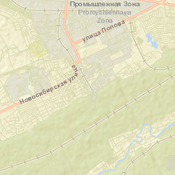 Novosilikatnyy Street Map