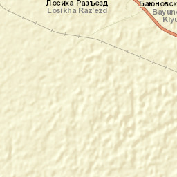 Bayunovskiye Klyuchi Street Map