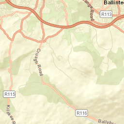 Ballinteer Street Map
