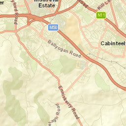 Cabinteely Street Map