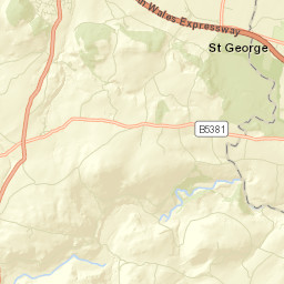 Roman Road, Abergele, Denbighshire LL22 Street Map