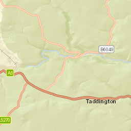 Tideswell Street Map
