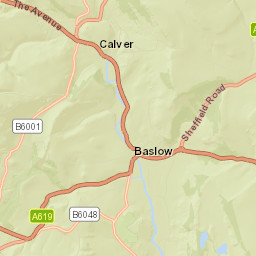 Baslow Street Map