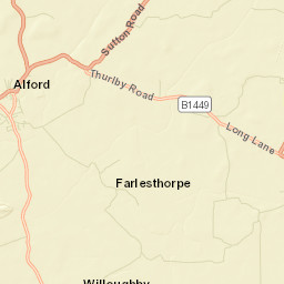 Alford Street Map