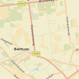 Berltsum Street Map
