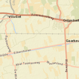 Grijpskerk Street Map