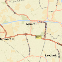 Aduard Street Map