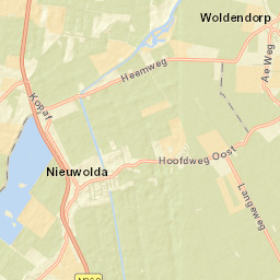 Nieuwolda Street Map