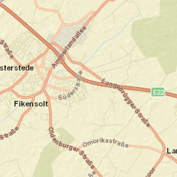 Westerstede Street Map