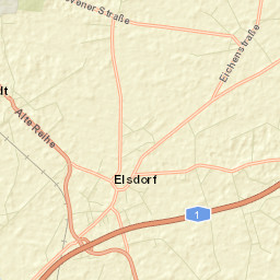 Elsdorf Street Map
