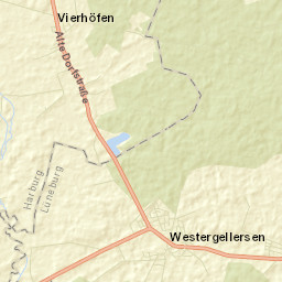 Westergellersen Street Map