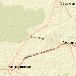 Kirchgellersen Street Map