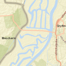 Gryfino Street Map