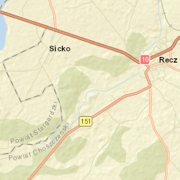 Recz Street Map