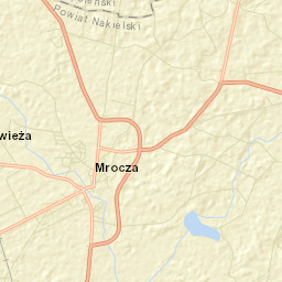 Mrocza Street Map