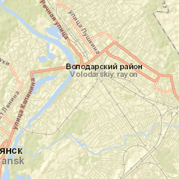 Gorod Bryansk Street Map
