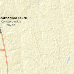 Korsakovo Street Map