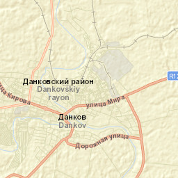 Dankov Street Map